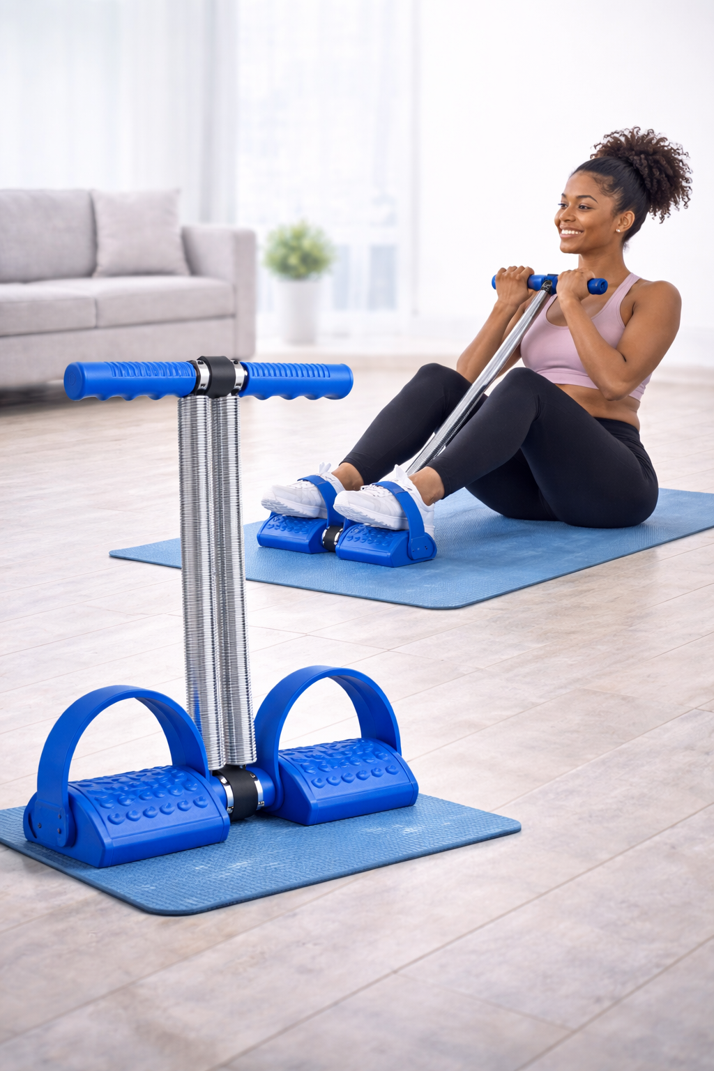 Ressort en acier pour Ventre plat & bras fermes sans salle de sport 💥