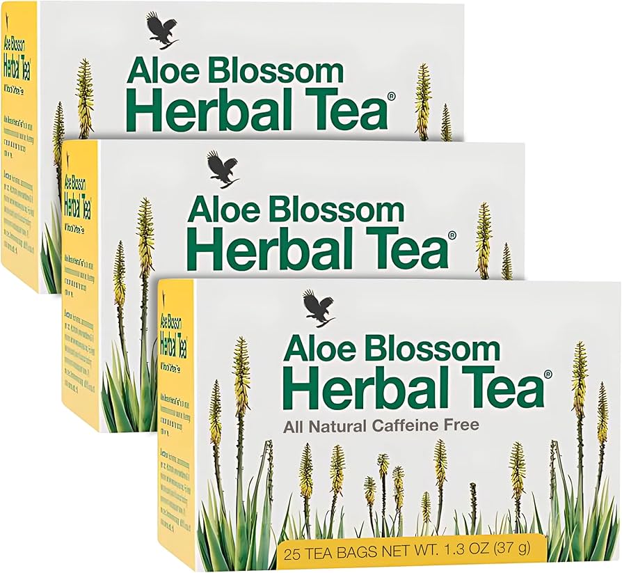 🔥 Aloe Blossom Herbal Tea – Minceur & Détente 100% Naturel